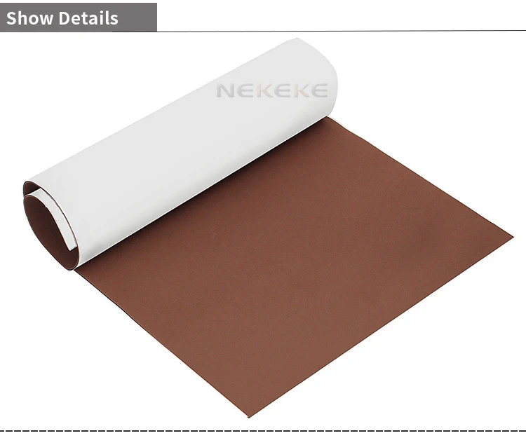 NEKEKE EVA foam deck pad Faux Teak Sheet Marine flooring sails deck flooring decking Mat with boat yacht
