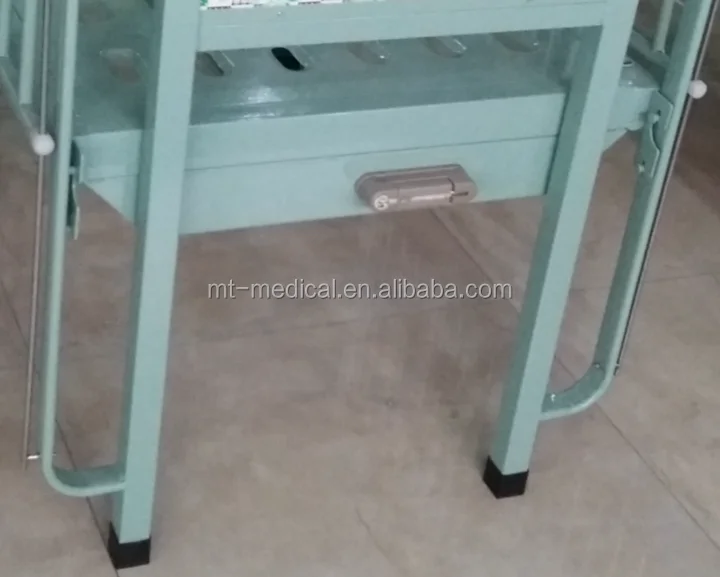 Child bed with one function and could be added castors from China manufacturer