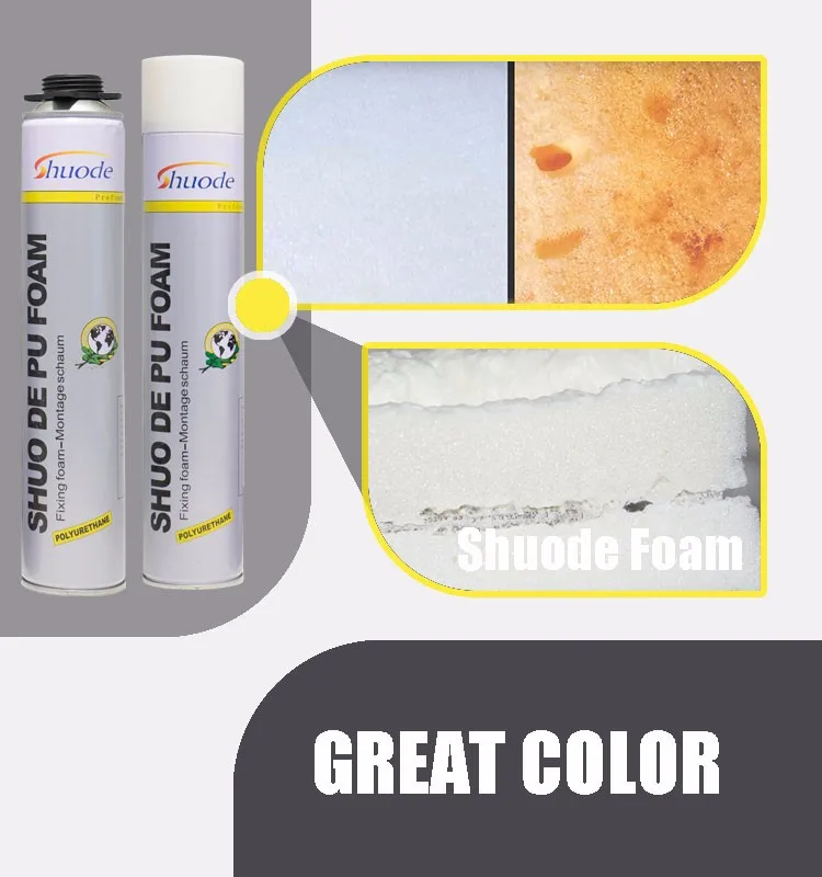 Free Sample 300ml 500ml 750ml Expanding Pu Foam Spray Foam Buy Pu