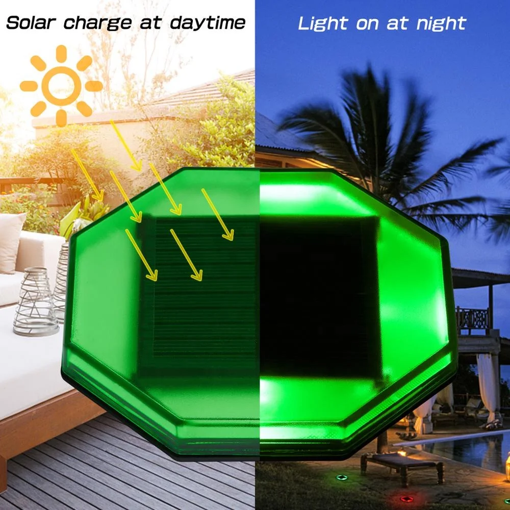Decor Sidewalk Lights Solar Pavement Light LED Garden Brick Lamps Led Brick Paver