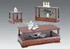 Unique Storage Coffee End Sofa Table with shelf Bombe Coffee Table