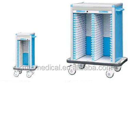 ABS double rows high quality case history trolley