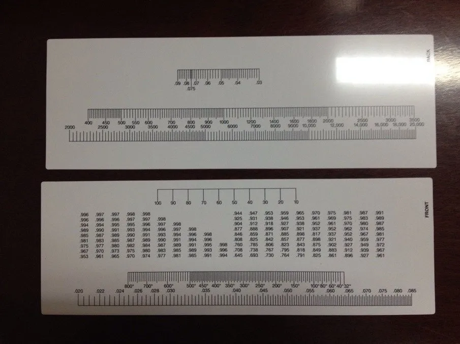 Chinese Manufacturer Oem Slide Rules / Customized Air Duct Calculator