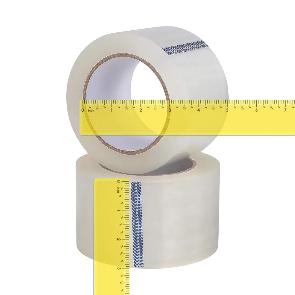 Clear Packing Tape for Packaging Cartons Box Sealing Moving BOPP Shipping