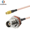 RF Coax Cable MCX Plug To TNC Jack Bulkhead O-ring Pigtail Cable RG316