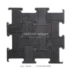 New Design Black Limestone Marble Libra Water Jet Art Mosaic Tiles