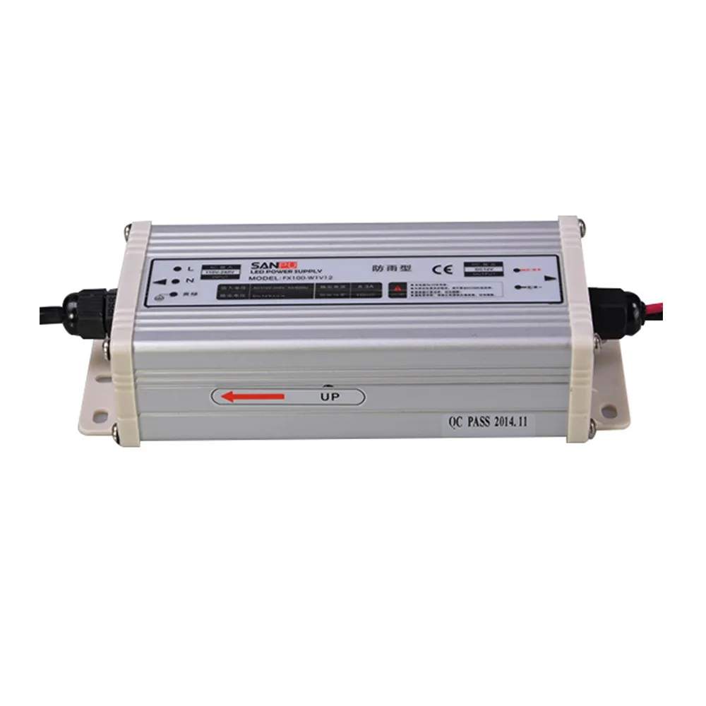 Constant Voltage Street Light Outdoor Use Rainproof 5V/12V/15V/24V/27V/48V Switching Power Supply Led Driver 100w