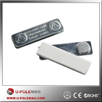 badge magnetic name wholesale blank magnet larger