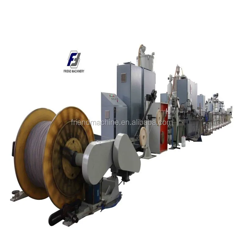 Utp Cat5/5e/6/6a Double Pitches Cabling/bunching Machine 75150m/min