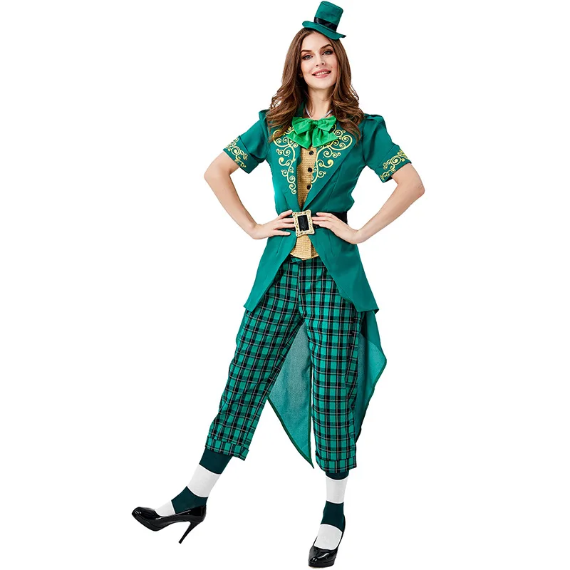 2019 Irish Goblins Dress Up Stage Costumes For St Patrick's Day ...