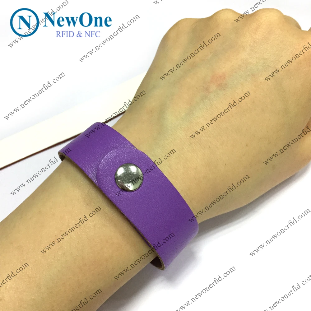 RFID Leather wristband 36