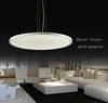 Remote control dimmable office UFO aluminum white ultra thin surface led light panel for housing