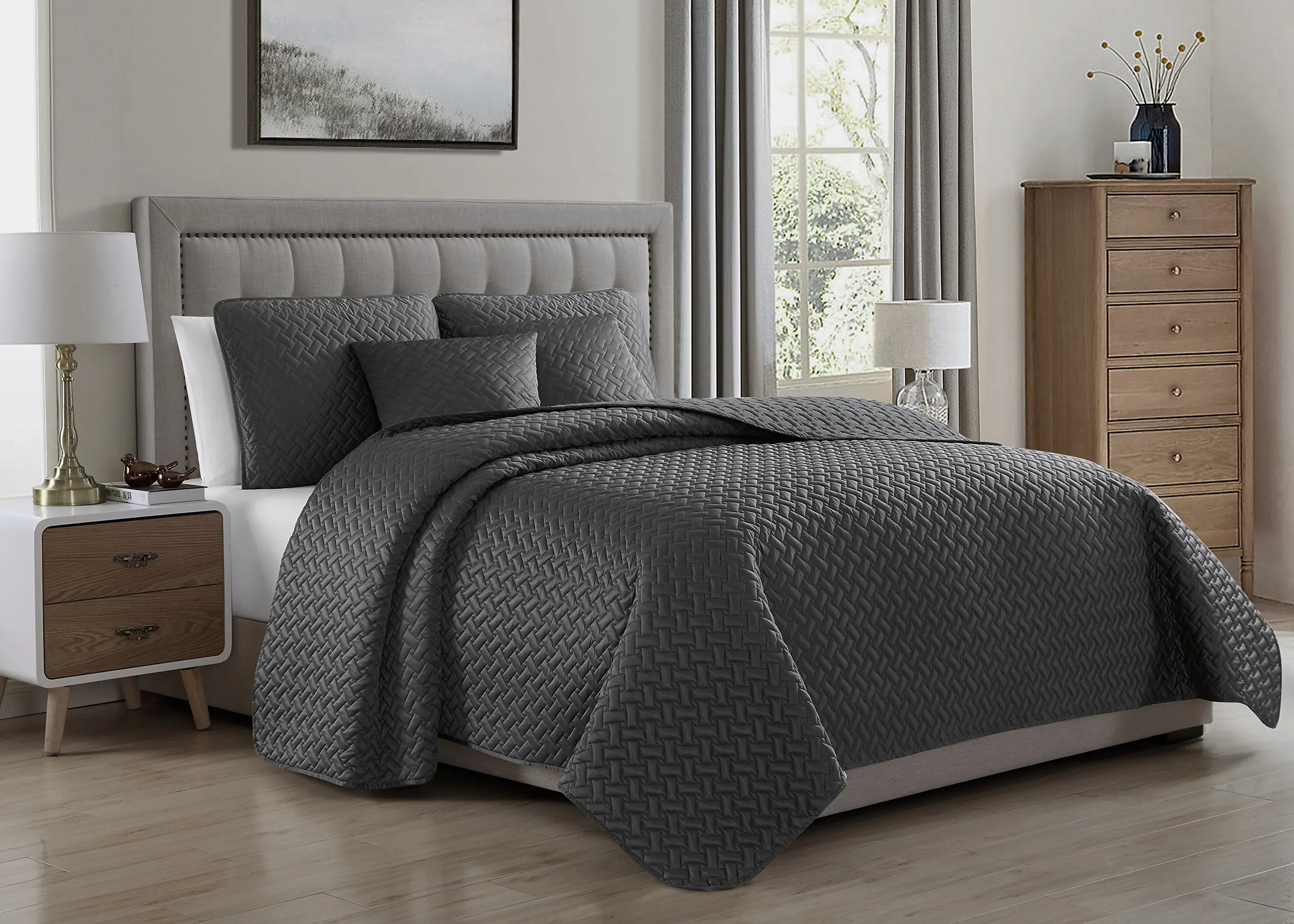 Cheap Grey Bedspread King, find Grey Bedspread King deals on line at ...