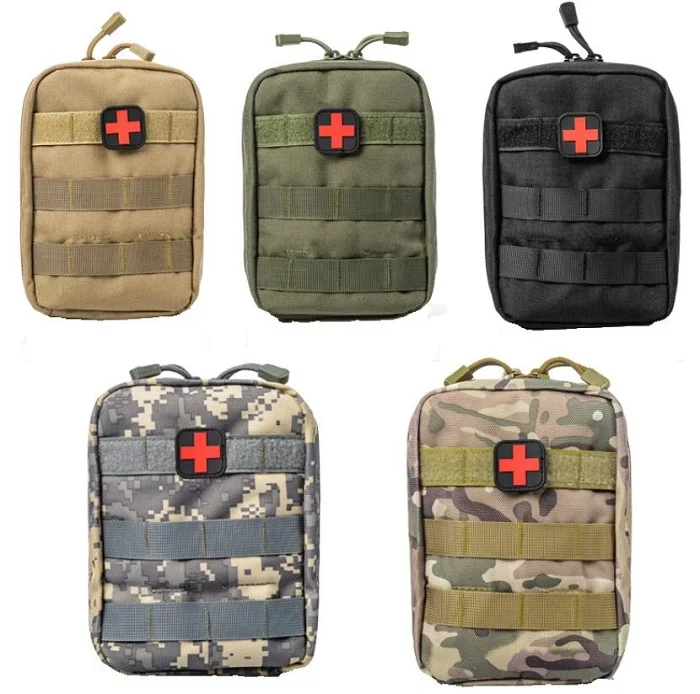 Portable Outdoor Tactical Survival Pouch First Aid Kit Molle Bag for ...