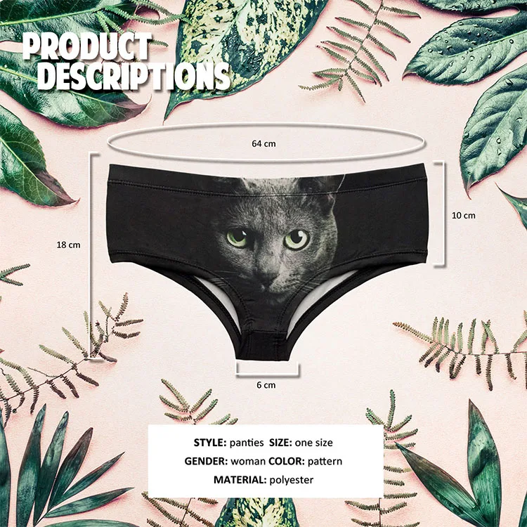 Black Cat Panties • ALL DESIGN