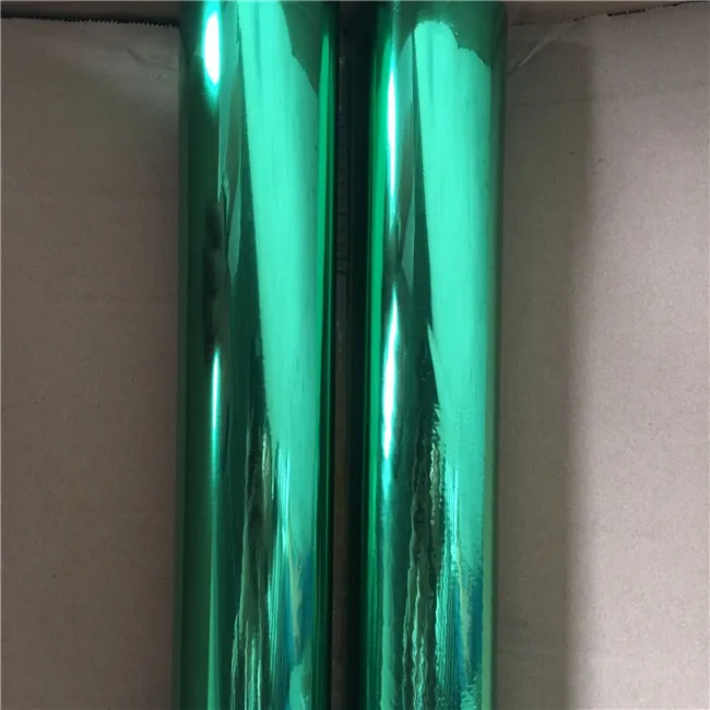 green hot stamping foil
