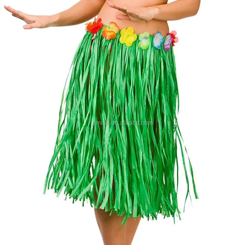 hawaiian fancy dress grass skirt