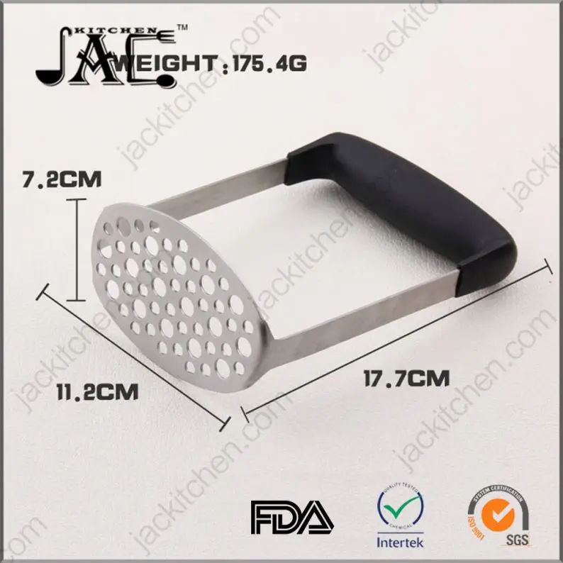 Kitchen Tools Durable Stainless Steel Vegetable Potato Masher
