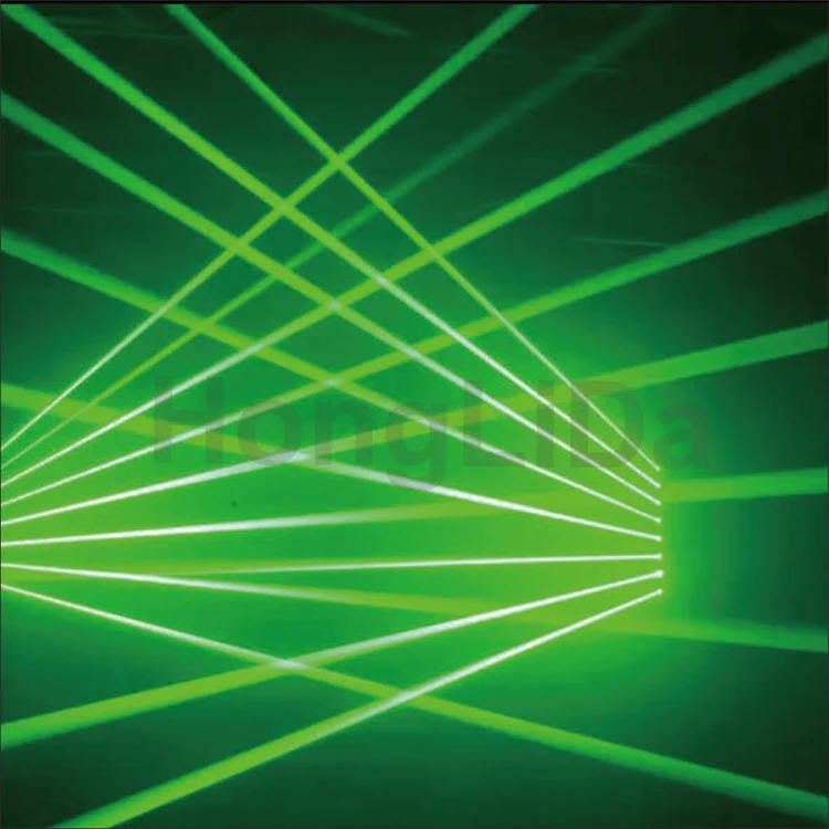 Dmx Laser Moving Head Red + Led Effect Light Disco Dj Laser Beam Bar