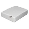Outdoor plastic router network switch enclosure for electronics power supply box
