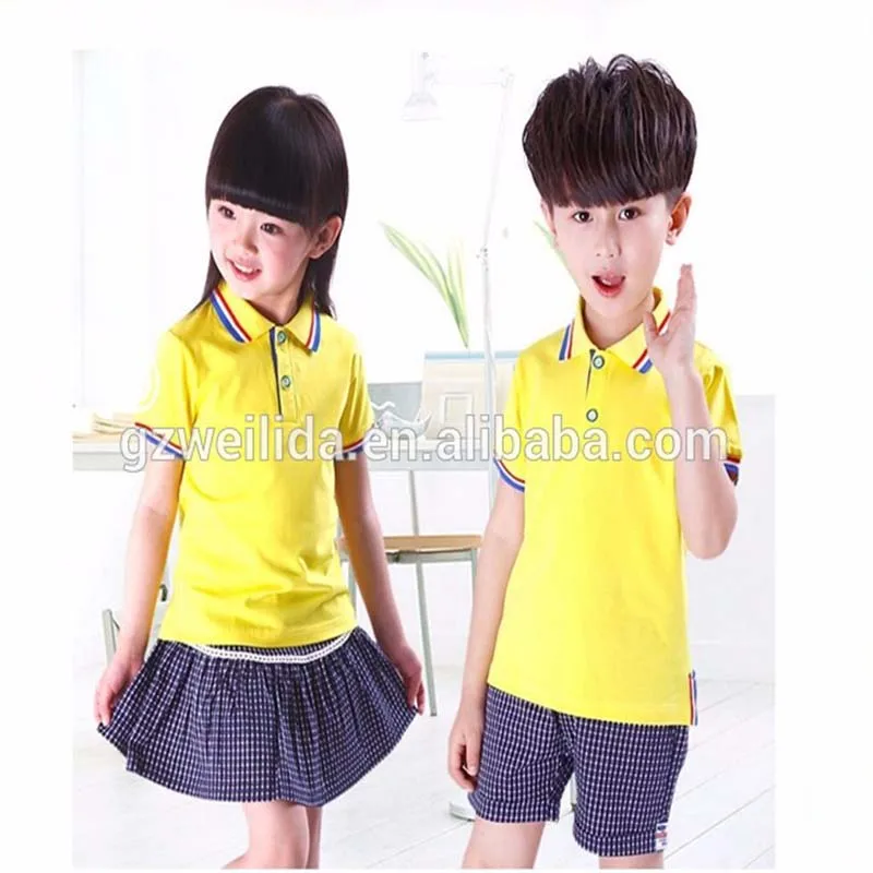 Girls School Uniform Ages 3-10 Years 5x Premuim Quality Blue Polo Shirts Tops