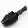 Universal 1/4 Inch Hex Shank 0.3-3.6mm 6.25mm Keyless Adapter Mini Electric micro Drill Chuck Bit