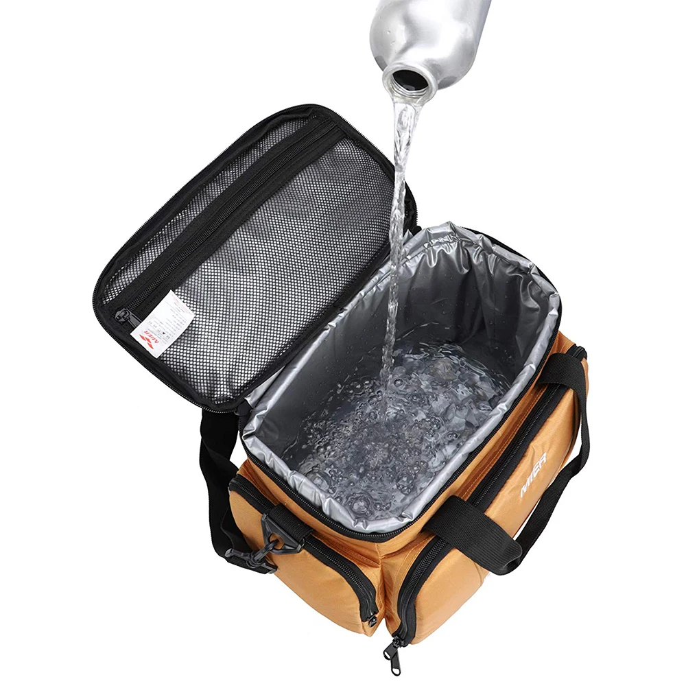 lunch bag with cup holder