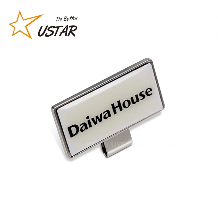 golf marker hat clip