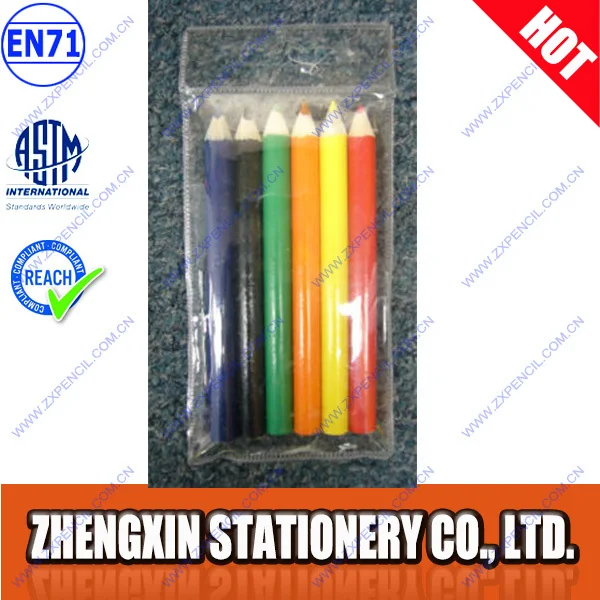6 mini colour pencils in a pvc pouch for gift.jpg