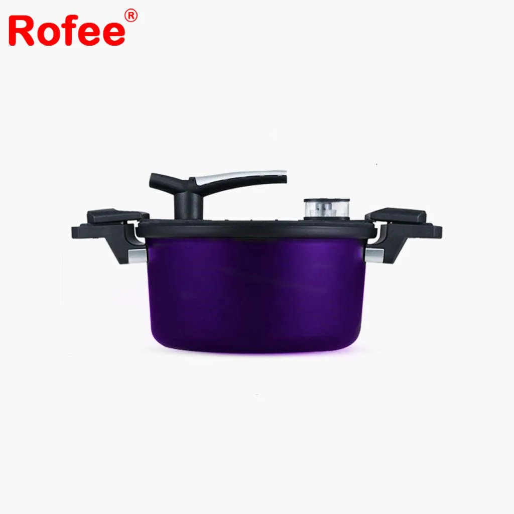 Aluminum Low Pressure Cooker With Nonstick Marble Coating - Buy