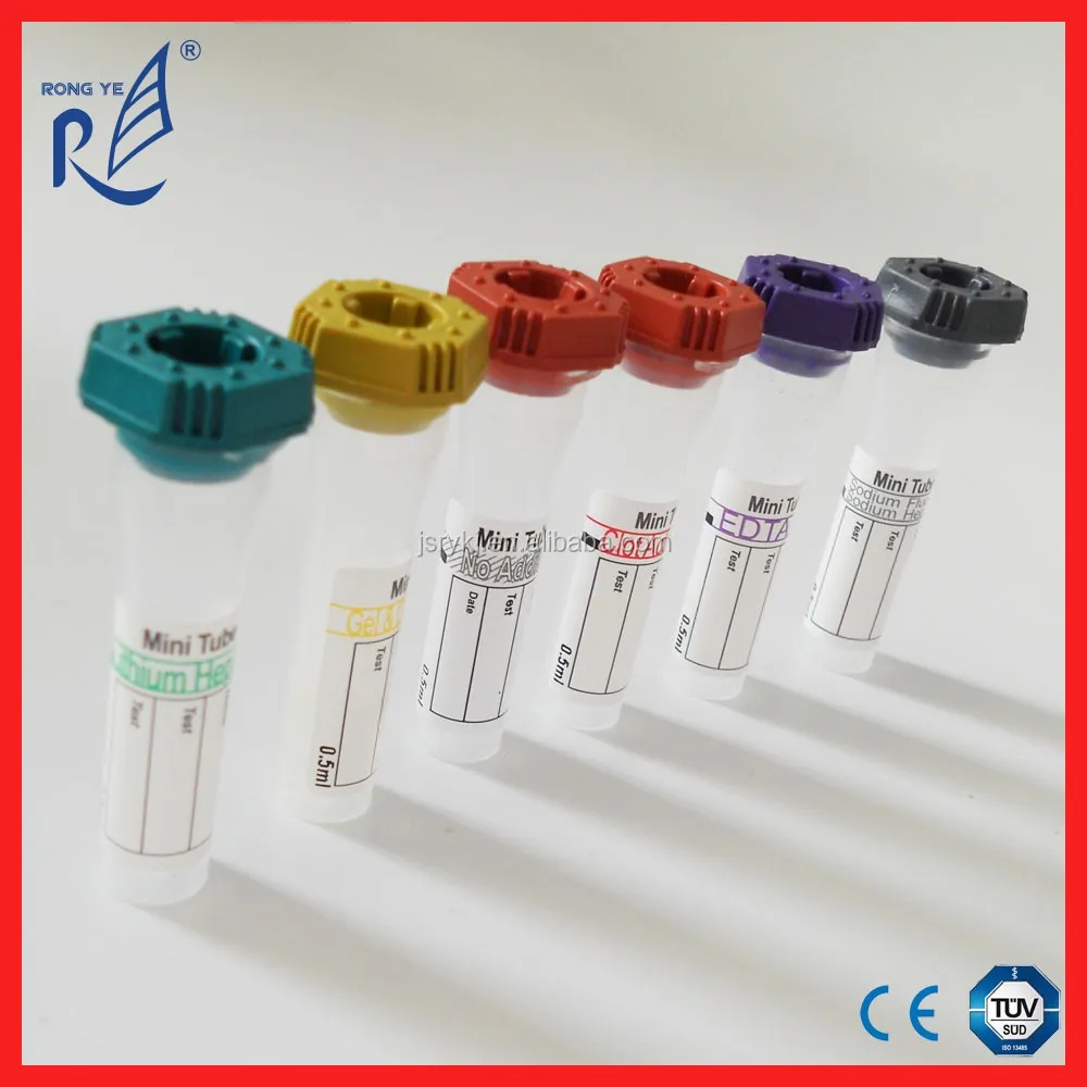 Hospital Use Micro Blood Test Tube With Ce Iso Certificate Buy Micro