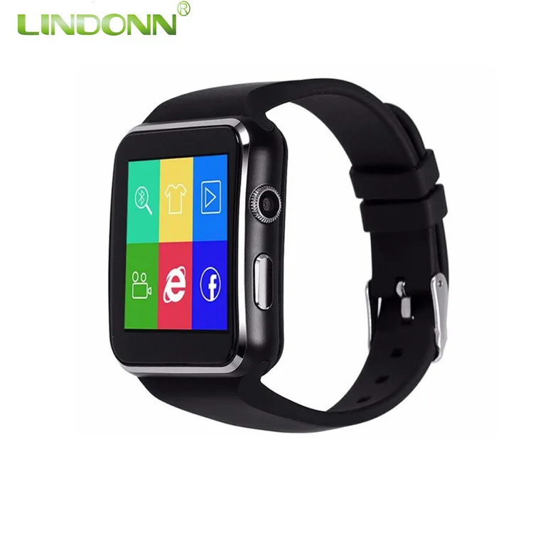 x6 curved screen bluetooth smart watch