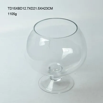 異なるサイズの広口丸型透明ガラス水槽 魚鉢 Buy ガラス金魚鉢 ガラス水槽 大ガラス金魚鉢 Product On Alibaba Com