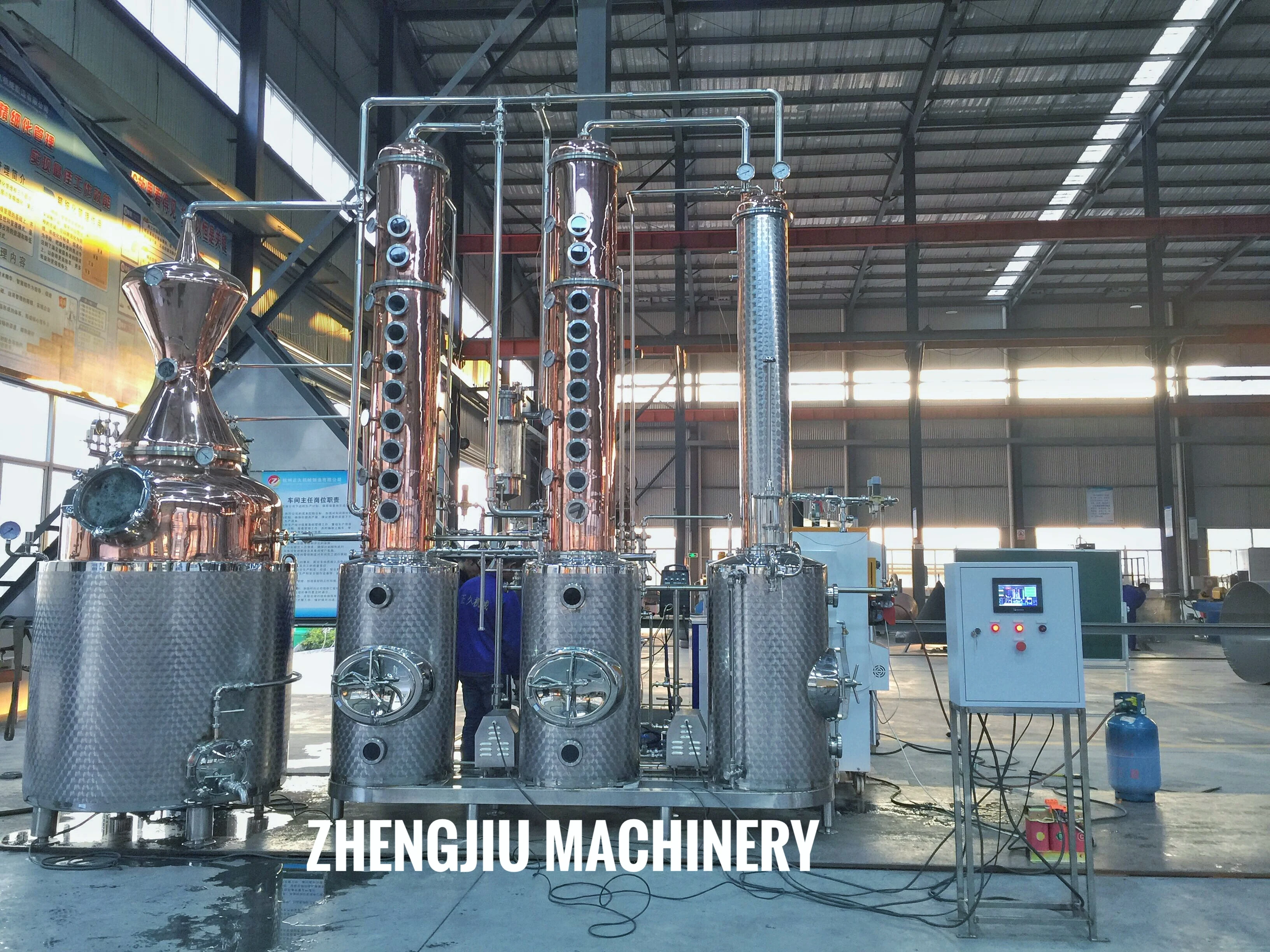 威士忌蒸馏器/铜蒸馏