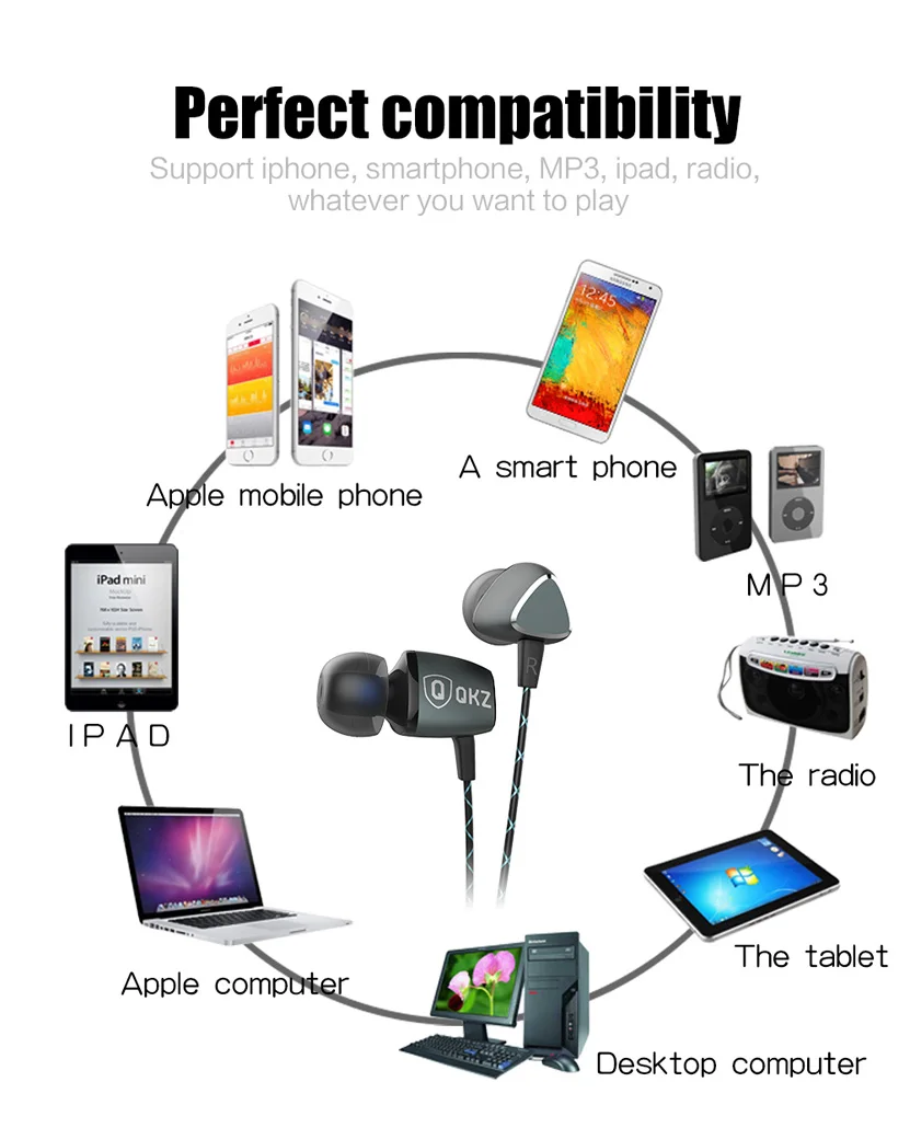 Magnetic Sport Mini Hifi Earphone