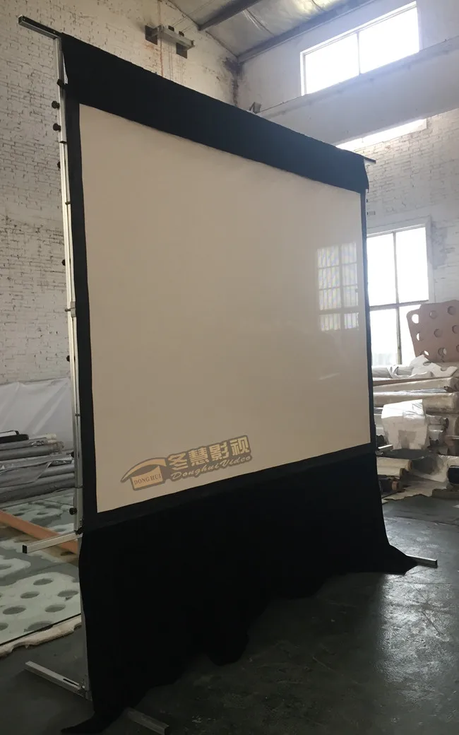 300 Inch Projection Screen/fast Fold Projector Screen/outdoor