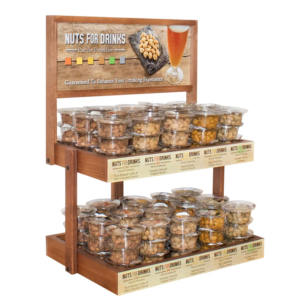 Pop Display Wooden Display Stand Wood Display Rack For Food And Beverage Buy Wood Bread
