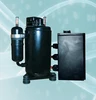 Compressor 48 volt Lab Upright Freezer Soft Ice Cream Maker Machine Refrigerated Display Counter