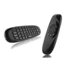 Hot air mouse for android tv with mic integrated wireless keyboard and mouse combo