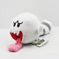 Retail 1pcs Super Mario Bros Boo Ghoest With Tanooki Tail Plush Toy Soft Dolls Free Shipping