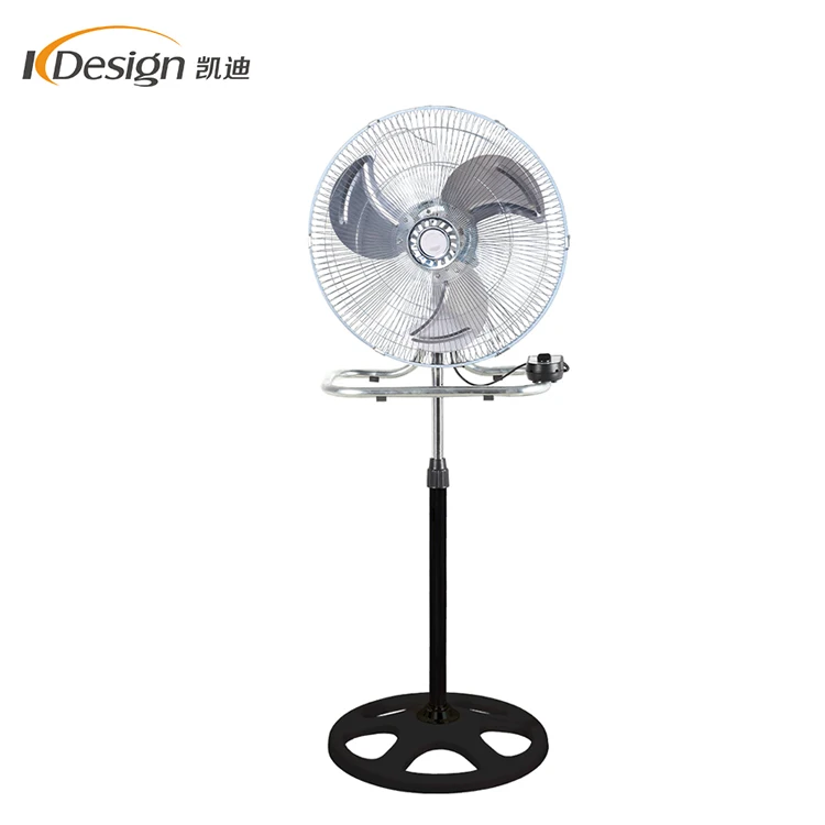 Cheap 18 Inch 3 In 1 Industrial Electric Fan Silver Big 800g Round