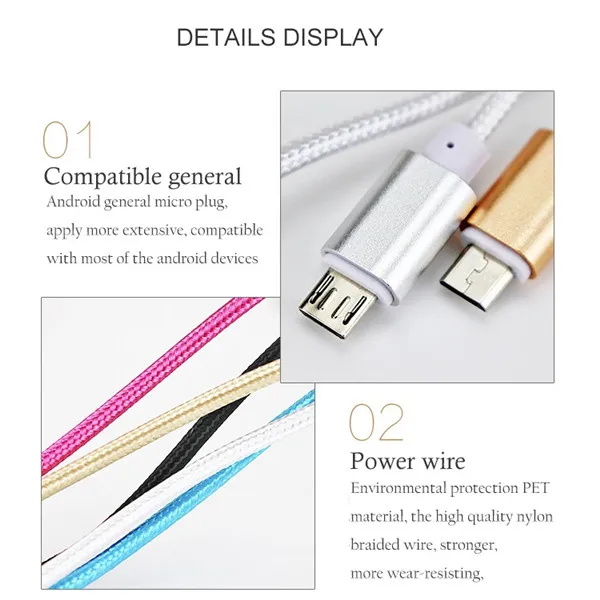 Custom Braided USB Cable 3 Meter /10FT Durable Nylon Braided Charging Cable for iPhone Charger - ANKUX.COM