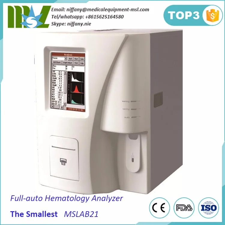 Cheap 5part Cbc Equipment Blood Analysis Machine With 14" Touch Screen (mslab23) Buy Cbc