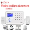 Top 10 Alarm System Smart Home Security With WIFI GSM 3G network TFT Display RFid Catrd Security Camera PIR Door sensor battery