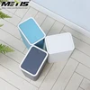 Office use mini trash can plastic desk garbage bin waste bin