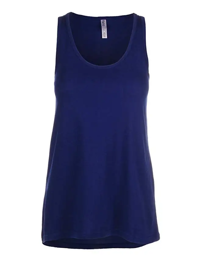 Bulk Wholesale Printing Blank Women 100 Cotton Tank Top With Your Logo