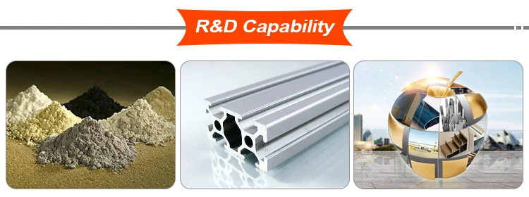 OEM door and window frame material, anodized industrial aluminum extrusion profile