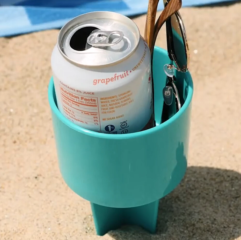 Sand Coaster Beach Drink Cup Holder/Bottle Holder/Beach Drink Cup Stand
