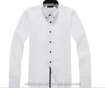 white long sleeve polo formal