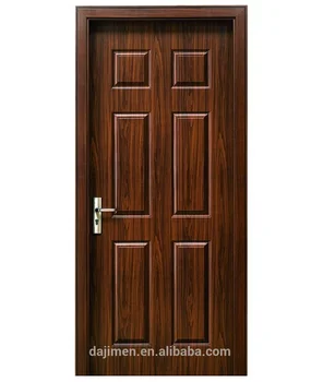 Fire Rated Six Panel Black Walnut Interior Wooden Door Buy 6